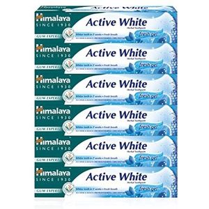 Himalaya - Active White Gel - Dentifrice - Vegetarisch - Met Enzymen voor Wittere Tanden
