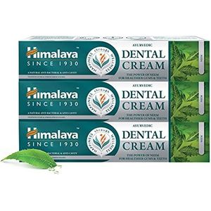 Himalaya Herbals Dental Cream Toothpaste 100g (Neem, 3 PACK)