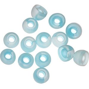 Xcessor Reserve-hoofdtelefoon van silicone, 7 paar (14-delige set), middelgroot, blauwe hemel