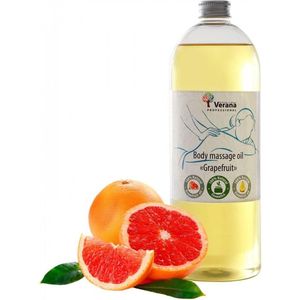 Verana - Massageolie - Grapefruit - 1L