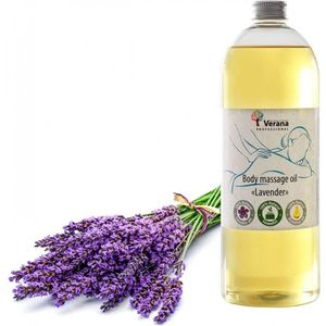 Verana Natuurlijke Massageolie Lavendel 1L