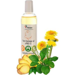 Verana - Gezichtsmassageolie - Neutraal - 250ml - 100% Natuurlijk