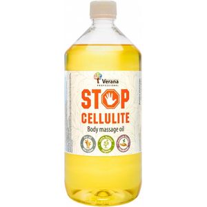 Verana - Stop Cellulite - Massageolie - 1000ml - 100% Natuurlijk