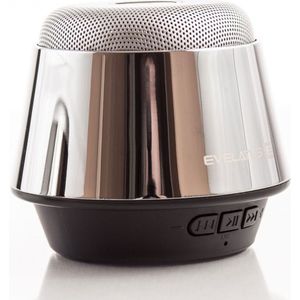 Evelatus Bluetooth luidspreker ESP01 (Werkt op batterijen), Bluetooth luidspreker, Zilver