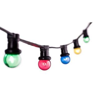 Prikkabel 50 Meter | 100 Fittingen E27 | IP44
