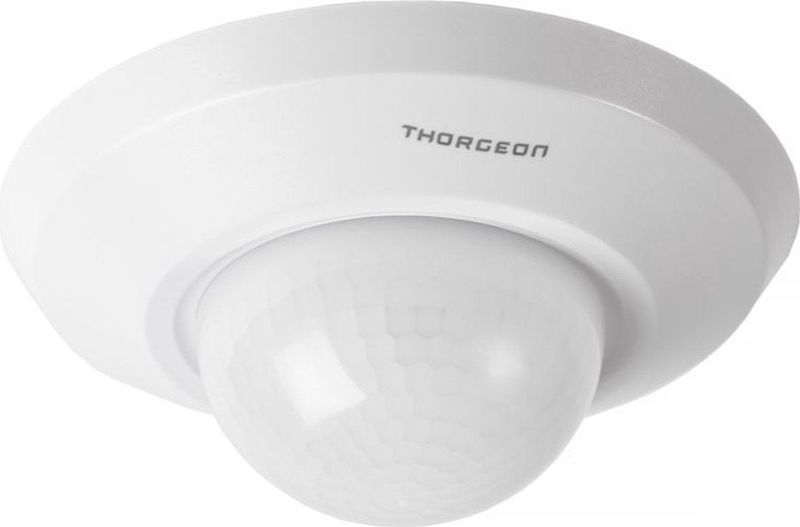 Thorgeon - Aanwezigheidsmelder - Wit - IP44 - Inbouw/Opbouw - 360 Graden
