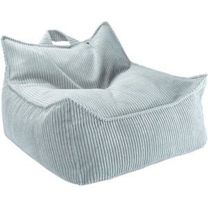Kinder zitzak stoel | Corduroy | Pepermint