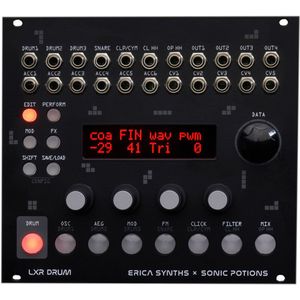 Erica Synths LXR Drum eurorack module