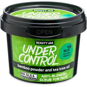 Beauty Jar - Under Control - Reinigingspeeling - 120 gr - Veganistisch