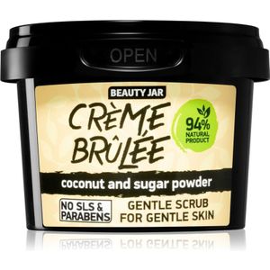 Beauty Jar Crème Brûlée Milde Peeling voor het Gezicht 120 g