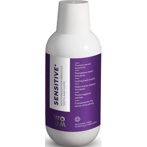 WOOM - Sensitive+ Mondwater - 500 ml - Unisex