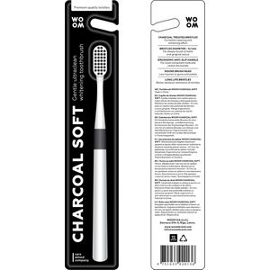 Woom tandenborstel Charcoal soft