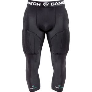 Game-Patch Pro+ - Compressiebroek - Zwart - Premium Compressie