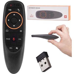 Roger Air Mouse PRO1 Draadloze afstandsbediening (Universele afstandsbediening, Bluetooth), Afstandsbediening, Zwart