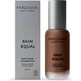 MÁDARA Skin Equal Foundation - Kleur #100 Mocha - 30 ml - Vegan - SPF 15