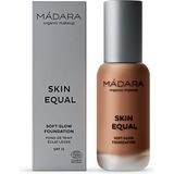 MÁDARA - Skin Equal Foundation - #90 Chestnut - 30 ml - Vegan - SPF 15