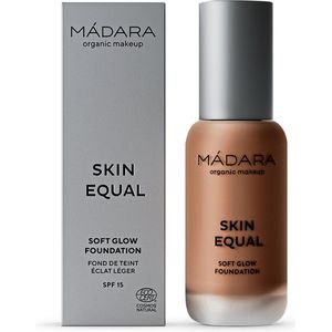 MÁDARA - Skin Equal Foundation - #90 Chestnut - 30 ml - Vegan - SPF 15