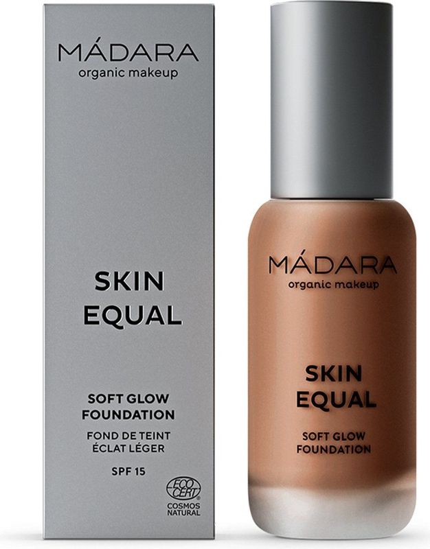MÁDARA - Skin Equal Foundation - #90 Chestnut - 30 ml - Vegan - SPF 15