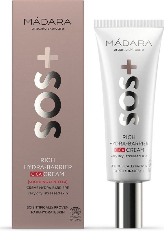 MÁDARA Rich Hydra-Barrier CICA Cream - 40ml - Hydraterende Crème