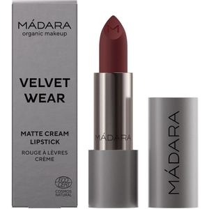 MÁDARA Make-up Lippen Velvet Wear Matte Cream Lipstick 35 DARK NUDE