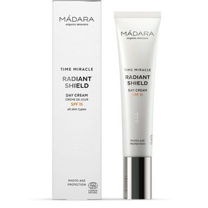 MÁDARA Skincare Time Miracle Dagcrème - Radiant Shield - SPF15 - 40ml