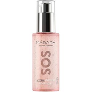 MÁDARA SOS Intens Hydraterende Rose Jelly 75 ml - rozenwater - hyaluronzuur