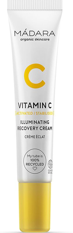 Mádara - Vitamin C Illuminating Recovery Cream - 15 ml - Verzorging - Hydratatie