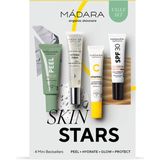 MáDARA Skin Stars Mini Bestsellers Set - Gezichtsverzorging - 10 ml + 2 x 15 ml + 17 ml