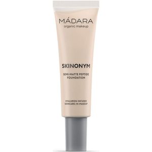 MáDARA Skinonym Semi-Matte Peptide Foundation #15 Stone 30 ml