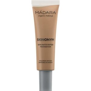 MÁDARA - Skinonym Semi-Matte Peptide Foundation - 65 Warm Tan - 30ml
