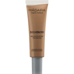 MÁDARA - Skinonym Semi-Matte Peptide Foundation - Auburn - 30ml