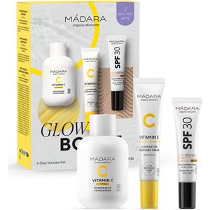 Mádara Glow Boost 3-Step Skincare Set