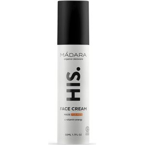 MÁDARA HIS Face Cream - Gezichtsverzorging - 50 ml - Met Vitamine C
