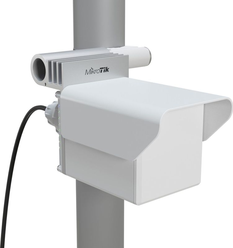 MikroTik Cube 60Pro ac (60Ghz antenna,  802.11ay wireless and 5GHz  802.11ac backup, 4 core x 716MHz CPU, 256MB RAM, 1 x Gigabit LAN port, RouterOS