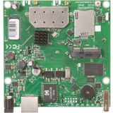 MikroTik - RouterBOARD - RB912UAG-2HPnD - Router - Zwart - 600MHz CPU - 64MB RAM