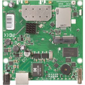 MikroTik - RouterBOARD - RB912UAG-2HPnD - Router - Zwart - 600MHz CPU - 64MB RAM