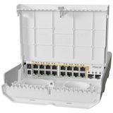 Mikrotik - Neptower Switch - 16 Poorten - Gigabit Ethernet - PoE-uitgang