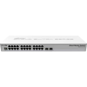 MikroTik - Cloud Router Switch 326-24G-2S+RM - Switch - Zwart - 24x Gigabit LAN - 2x SFP+
