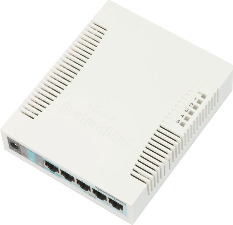 Mikrotik - Rb260gs - Switch - 5 Poorten - Gigabit Ethernet - SFP