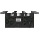 MikroTik - RB4011iGS+5HacQ2HnD-IN - Router - Zwart - WLAN-model - 10x 1 Gbit/s Ethernet-poorten