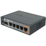 MikroTik hEX S - Router - Zwart - 5x Gigabit Ethernet - SFP - 11W