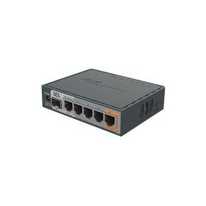 MikroTik hEX S - Router - Zwart - 5x Gigabit Ethernet - SFP - 11W