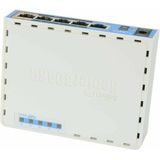 MikroTik - RB952Ui-5ac2nD - Router - Zwart - 2.4Ghz/5Ghz - Vijf Ethernet Poorten