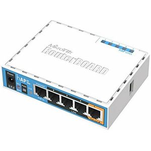 MikroTik - RB952Ui-5ac2nD - Router - Zwart - 2.4Ghz/5Ghz - Vijf Ethernet Poorten