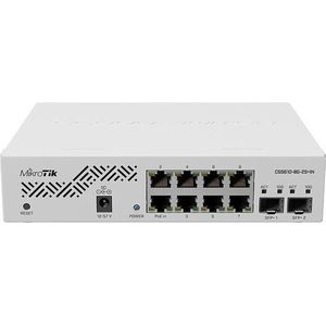 Mikrotik CSS610-8G-2S+IN - Netwerkswitch - 8 Poorten - Desktop