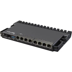 MikroTik - RB5009UG+S+IN - Router - Zwart - 9 Poorten - USB 3.0
