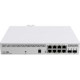 MikroTik - CSS610-8P-2S+IN - Netwerkschakelaar - Wit - Compacte PoE Switch