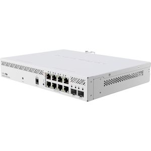MikroTik - CSS610-8P-2S+IN - Netwerkschakelaar - Wit - Compacte PoE Switch