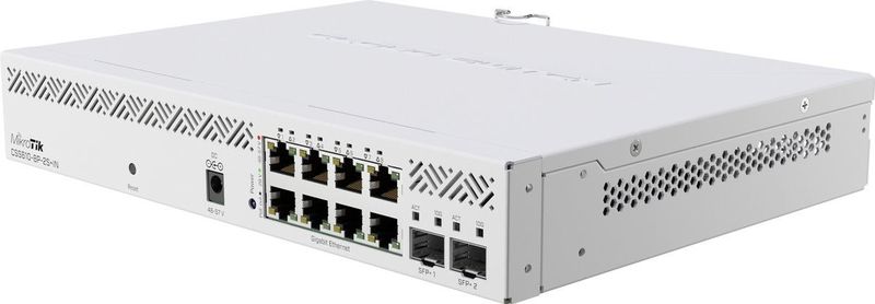 MikroTik - CSS610-8P-2S+IN - Netwerkschakelaar - Wit - Compacte PoE Switch