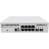 MikroTik - Cloud Router Switch - 310-8G+2S+IN - Zwart - Materiaal: Kunststof